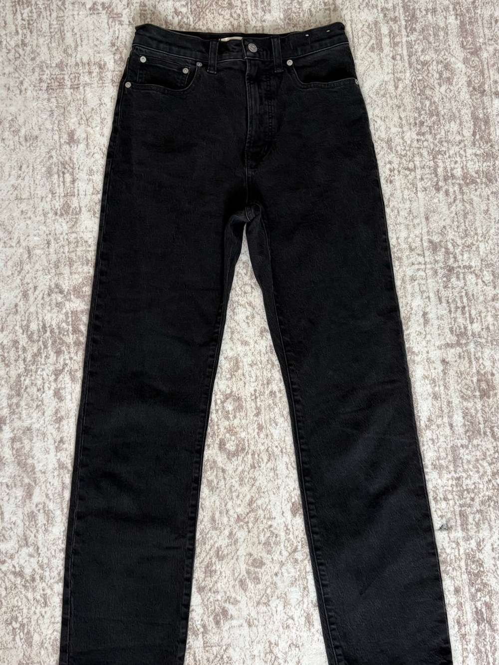 NWT Madewell 90s straight Black Jeans